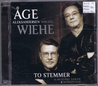 Åge Aleksandersen & Mikael Wiehe – To stemmer (CD + DVD)