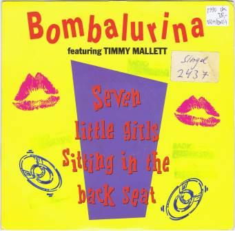 Bombalurina – Seven little girls (sitting in the back seat)